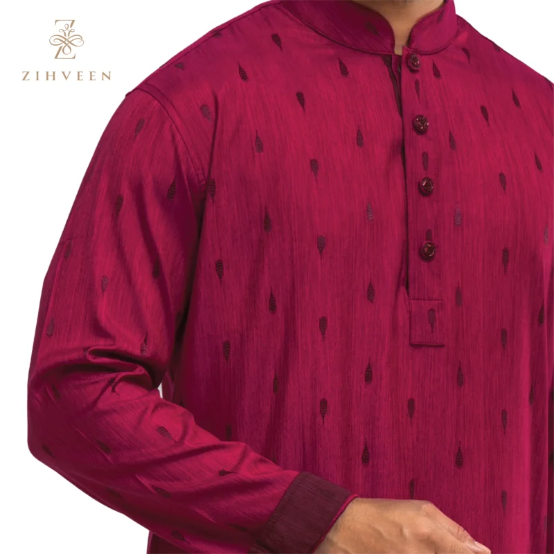 Magenta Color Small Motif - ZVMG13A