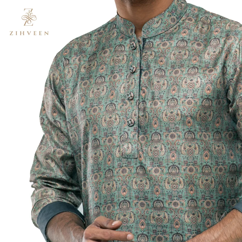 Pastel Green digital Print - ZVDP52A