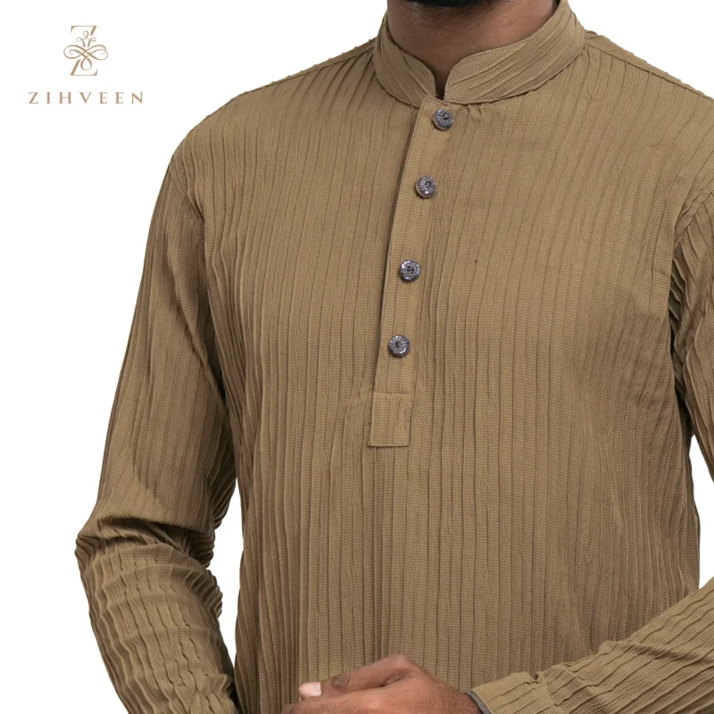 Brown Pleat - ZVBP056A