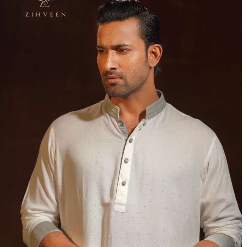 White with Silver Fusion