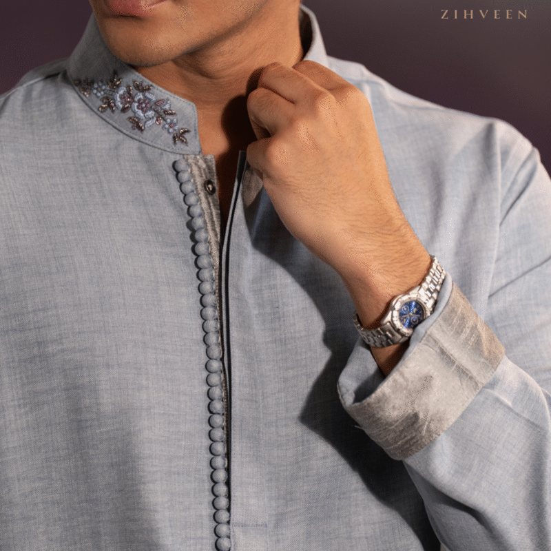 Stonewash Blue with Collar Zardoji